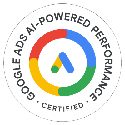 Google AI Performance Ads Badge