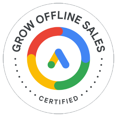 Google Offline Sales Growth Ads Badge